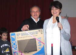 Foto della tombolata alla frazione Dal Pozzo
